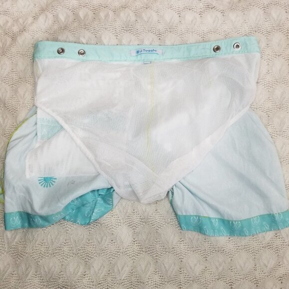 El Tuggle Flip Flop Swim Short light blue size 30 quick dry beach shorts pockets - Picture 12 of 13